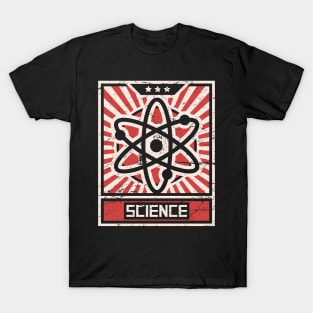 SCIENCE | Vintage Atom Propaganda T-Shirt